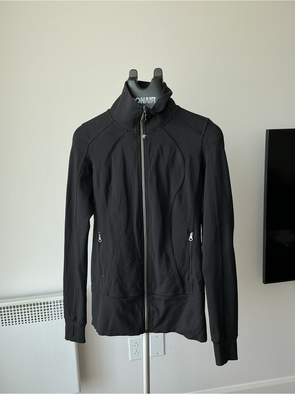 lululemon athletica Black Men's Zip-Up Sweater Jacket